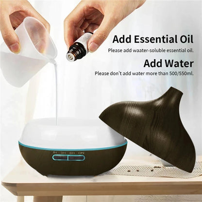 Wood Effect Oil Diffuser